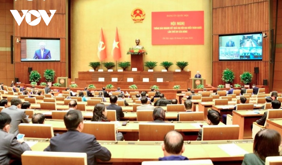 National Assembly briefs on outcomes of 14th National Party Congress